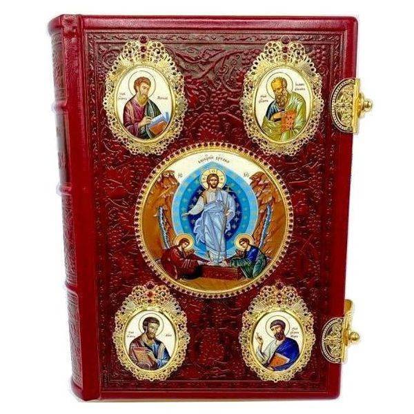 Євангеліє з латунними накладками арт. 2.7.1346лп