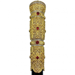 Посох архієрейський латунний в позолоті  арт. 2.7.0486лп