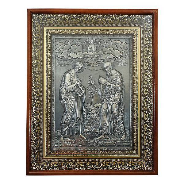 Ікона на дереві Святі Верховні Апостоли Петро і Павло  арт. 2.14.0083