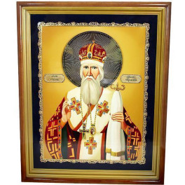 Ікона на дереві Єпископ Кирило Турівський в позолоті  арт. 2.14.0177лп-0141