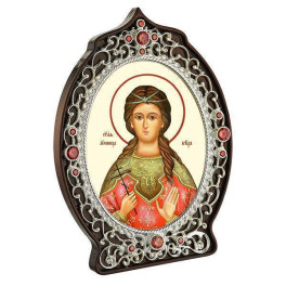 Ікона латунна Свята мучениця Віра  арт. 2.78.0940л