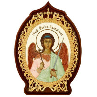 Ікона настільна латунна Ангел Хранитель арт. BGH02139LP