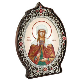 Ікона латунна Свята мучениця Лариса  арт. 2.78.0919л