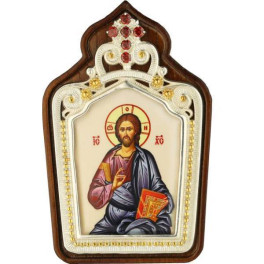 Ікона латунна Господь Вседержитель  арт. 2.78.01259л
