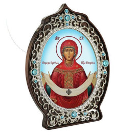 Ікона латунна покров Пресвятої Богородиці  арт. 2.78.0958л