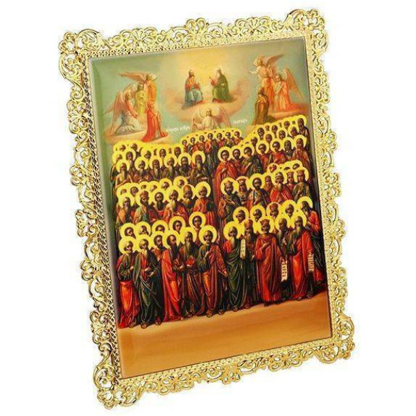 Ікона латунна "Усіх Святих" арт. 2.78.0250128лп