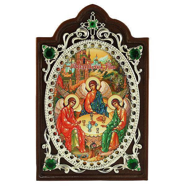Ікона срібна Образ Святої Трійці  арт. 2.78.0612
