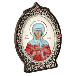 Ікона латунна Свята мучениця Наталія  арт. 2.78.0948л