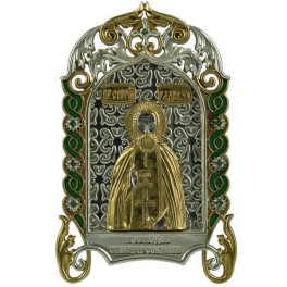 Ікона настільна срібна Образ Господа Вседержителя  арт. 2.76.0115