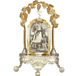 Ікона настільна срібна Благовіщення пресвятої Богородиці  арт. 2.77.0073