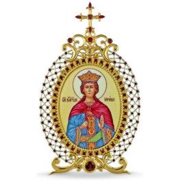 Ікона настільна срібна Святої великомучениці Ірини  арт. 2.78.0030