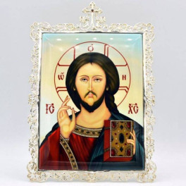 Ікона латунна "Господь Вседержитель" арт. 2.78.02759л