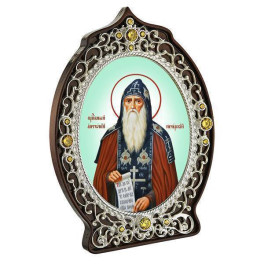 Ікона латунна Святий преподобний Антоній Печерський  арт. 2.78.0938л