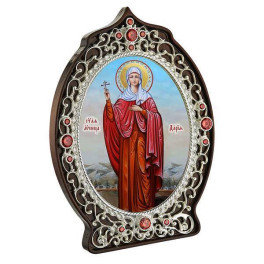 Ікона латунна Свята мучениця Дарина  арт. 2.78.0988л