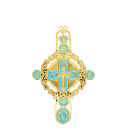 Хрест для священика латунний позолочений  арт. 2.10.0005лп