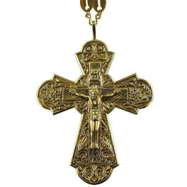Хрест для священнослужителя срібний з ланцюгом арт. 2.10.0009^23
