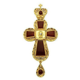 Хрест для священнослужителя латунний позолочений арт. 2.10.0021лп