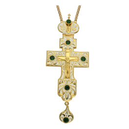 Хрест з ланцюгом для священика латунний  арт. 2.10.0030лп^1лп