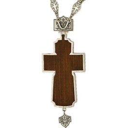 Хрест священнослужителя срібний з ланцюгом  арт. 2.10.0314^72