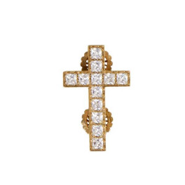 Хрест на клобук срібний в позолоті  арт. 2.7.0956п