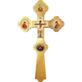 Хрест напрестольний з декором  арт. 2.7.1222лп