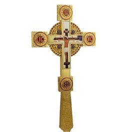 Хрест напрестольний латунний позолочений  арт. 2.7.0613лп