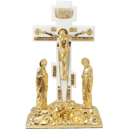 Хрест напрестольний на мармурі  арт. 2.7.1141лп