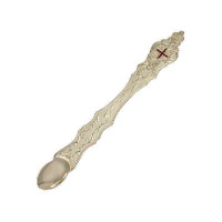 Лжиця латунна в срібленні арт. BG0851L Лжиця латунна в срібленні арт. BG0851L