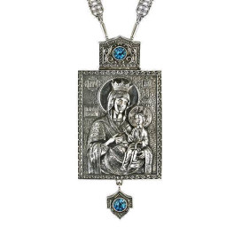 Панагія Іверська ікона Божої матері  арт. 2.7.0425н^19