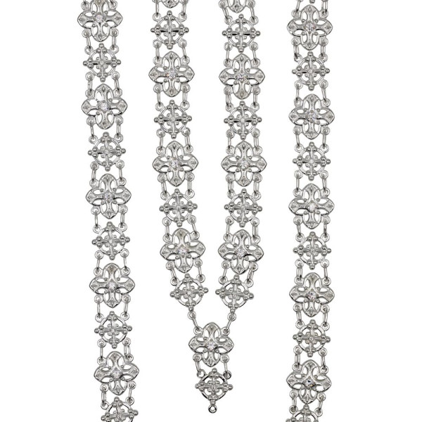 Ланцюг для священиків латунний зі вставками арт. BG0248L