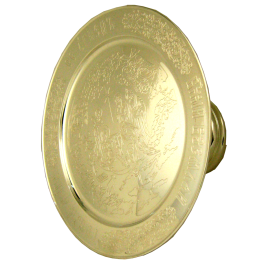 Дискос латунна в срібленні   арт. 2.7.1442л