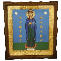 Ікона латунна з позолотою   арт. 2.14.0207лпж-8