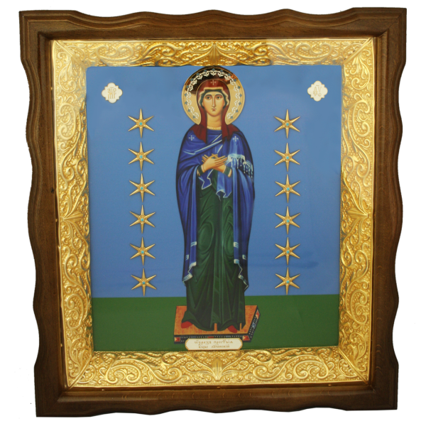 Ікона латунна з позолотою   арт. 2.14.0207лпж-8