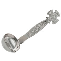 Ковш малий розливний з латуні в срібленні арт. BG0801L-8 Ковш малий розливний з латуні в срібленні арт. BG0801L-8