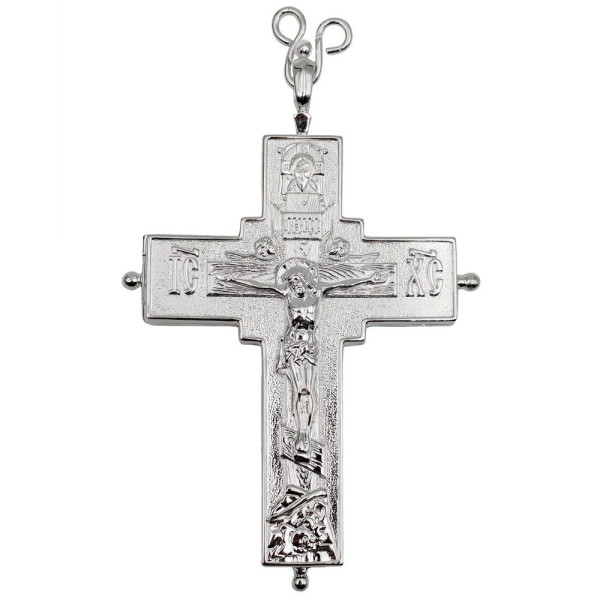 Хрест латунний протоієрейський мощовик арт. BJ0067L