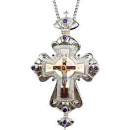 Хрест латунний із ланцюгом арт. 2.10.0471л-2^1л