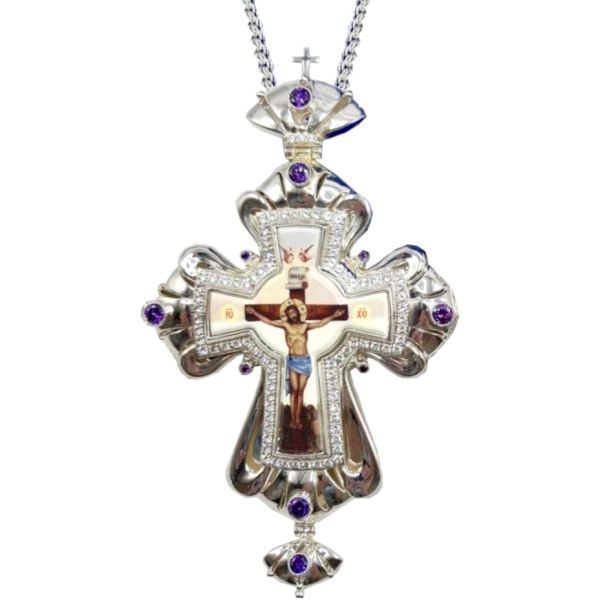 Хрест латунний із ланцюгом арт. 2.10.0471л-2^1л