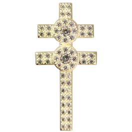 Хрест срібний на клобук арт. 2.7.1626