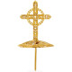 Хрест на митру латунний в позолоті арт. BG0451LP