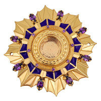 Мощовик латунний з емаллю арт. BG0088LPE