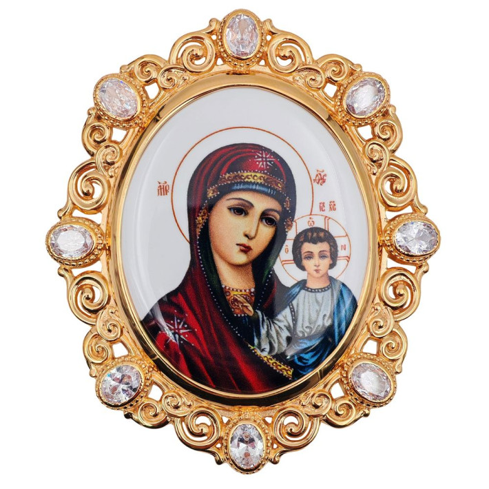 Накладка на митру латунна в позолоті арт. BG1326LP