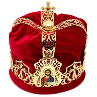 Вінець вінчальний латунний у позолоті арт. BG1059LP