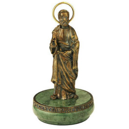 Скульптура Святий Апостол Петро на мармурі  арт. 2.13.0070л-6